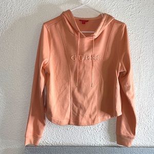 Peachy colour GUESS sweater size medium.